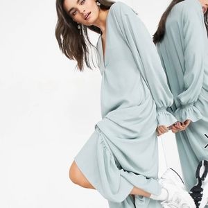 ASOS EDITION Oversized Midi Dress